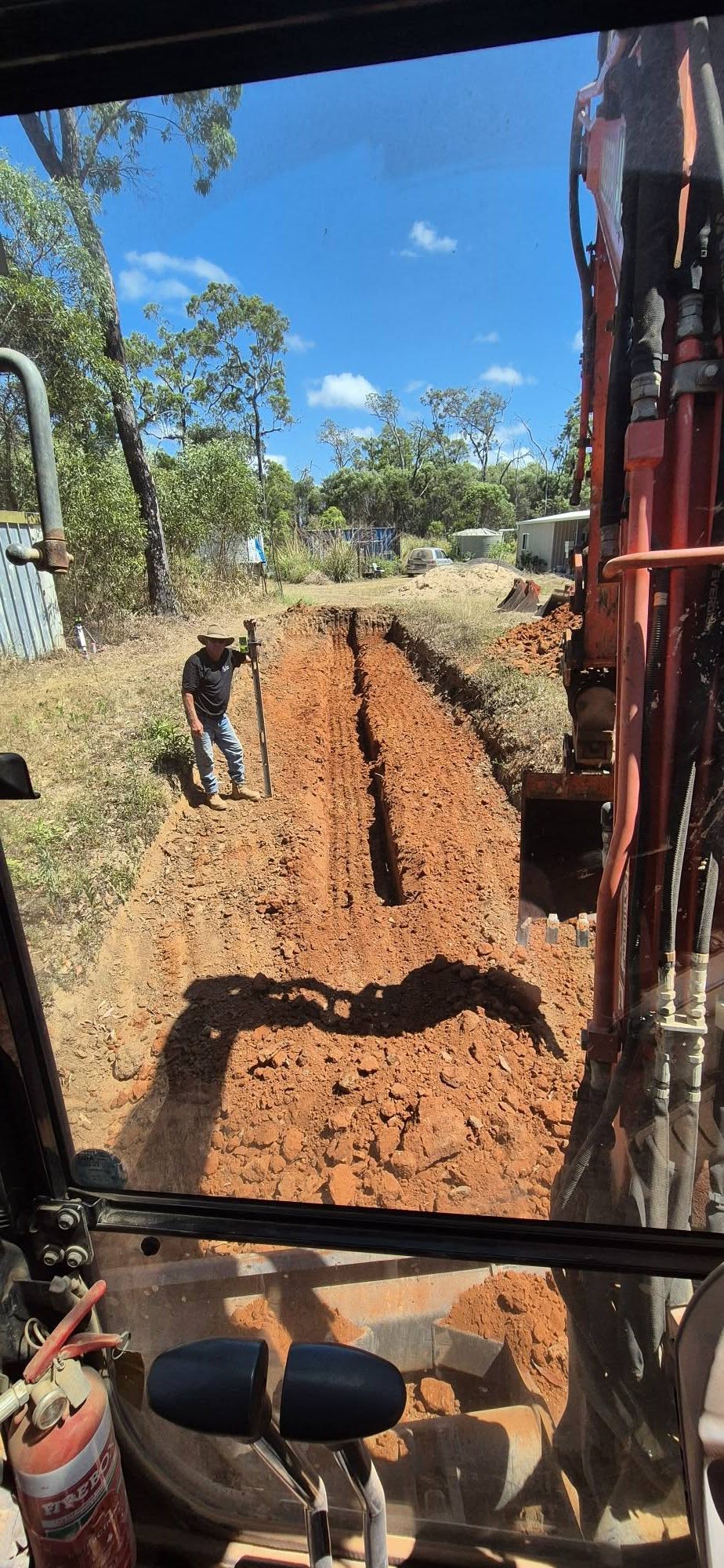Excavation &amp; Trenching — KC Plumbing &amp; Gas