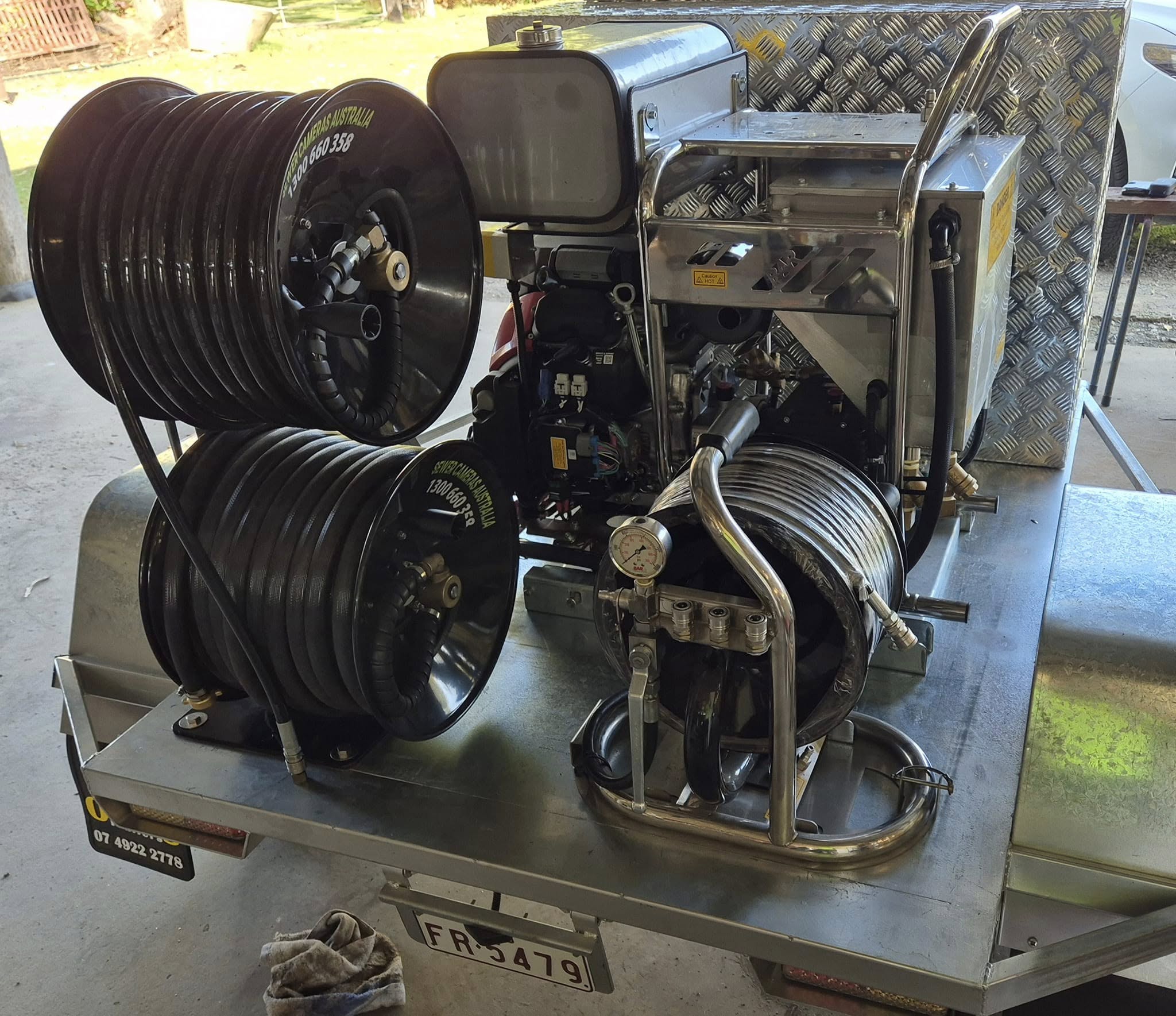 High Pressure Jetting — KC Plumbing &amp; Gas